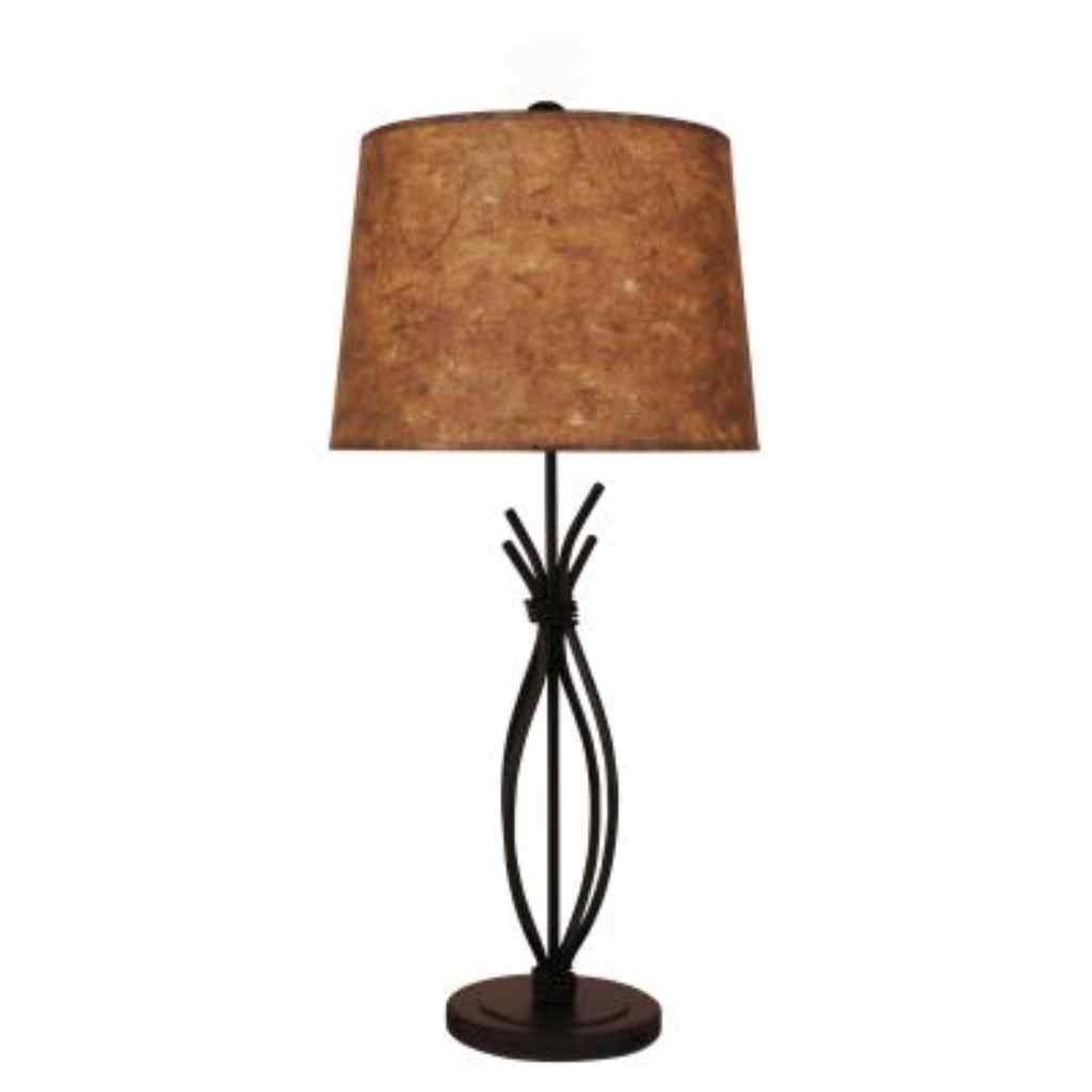 Kodiak Iron Stack With Braided Wire Table Lamp Kodiak