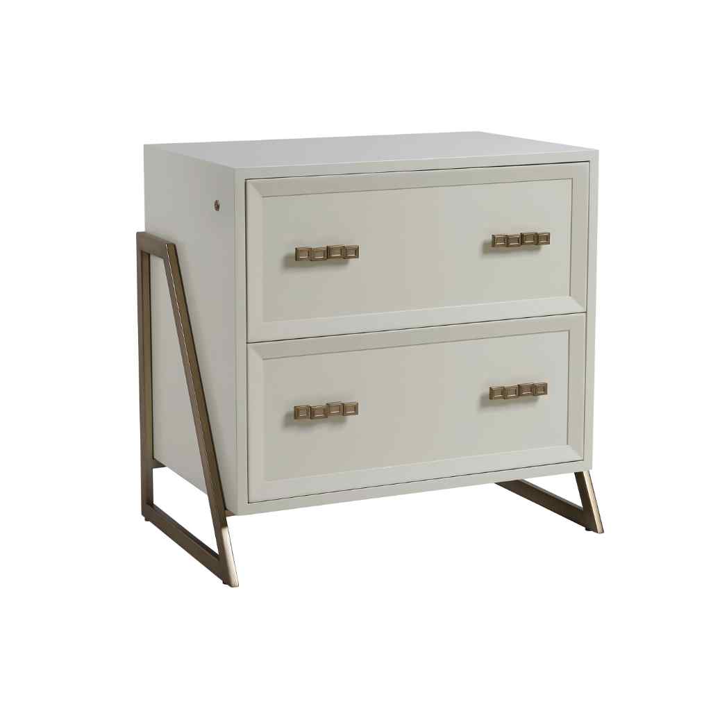 Langley File Chest Brown