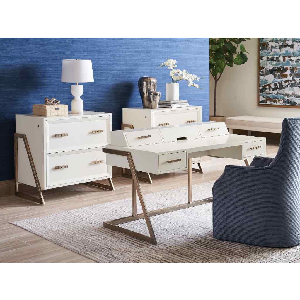 Langley Writing Desk Brown