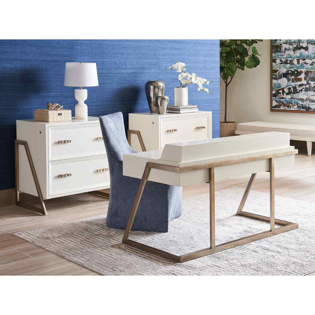Langley Writing Desk Brown