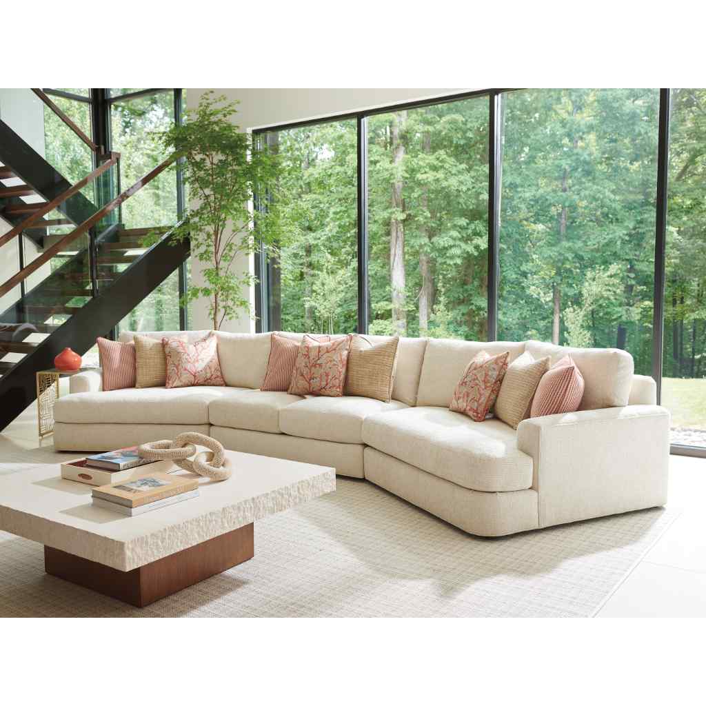 Lansing Sectional - Palm Desert Right/Left / White