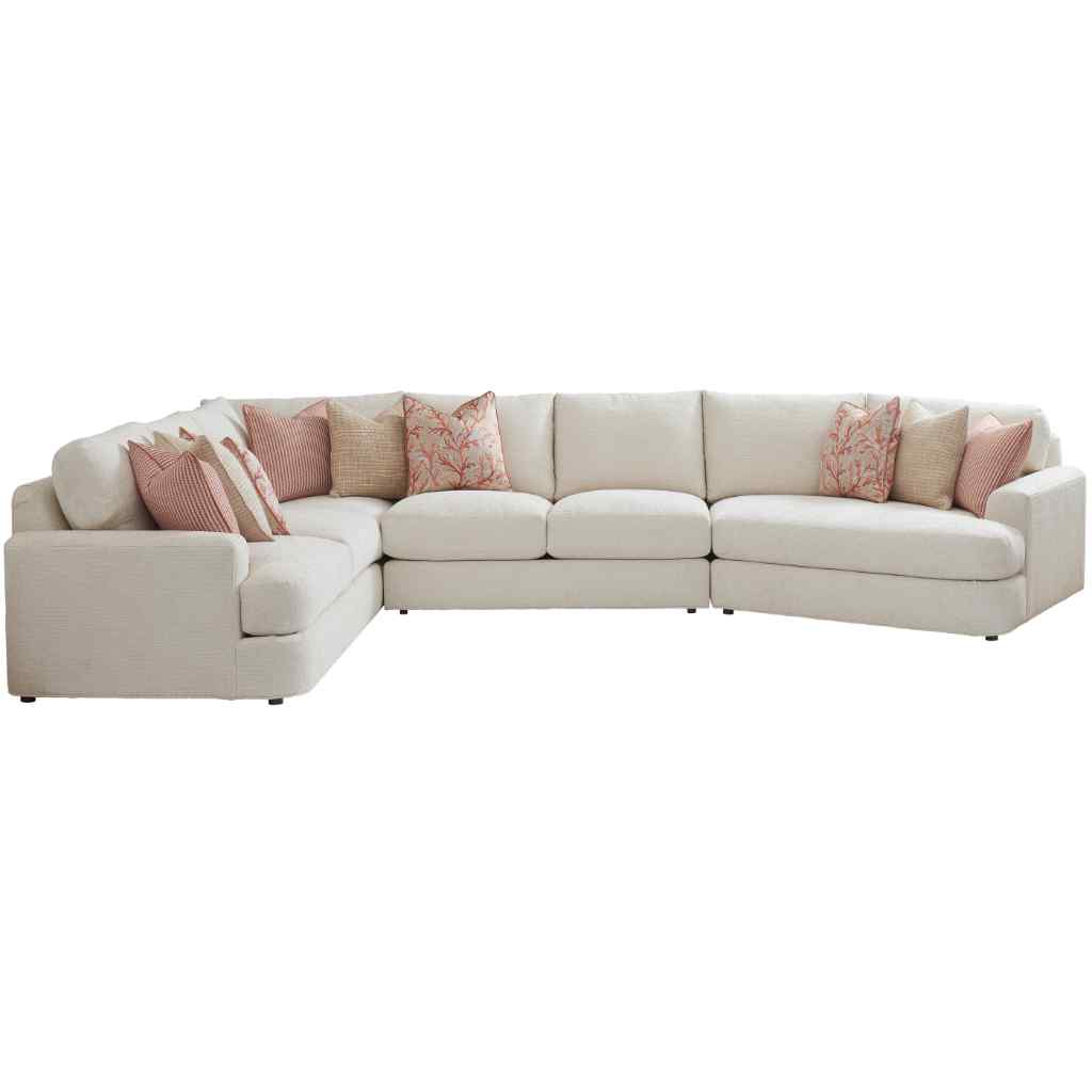 Lansing Sectional - Palm Desert L Shaped / White