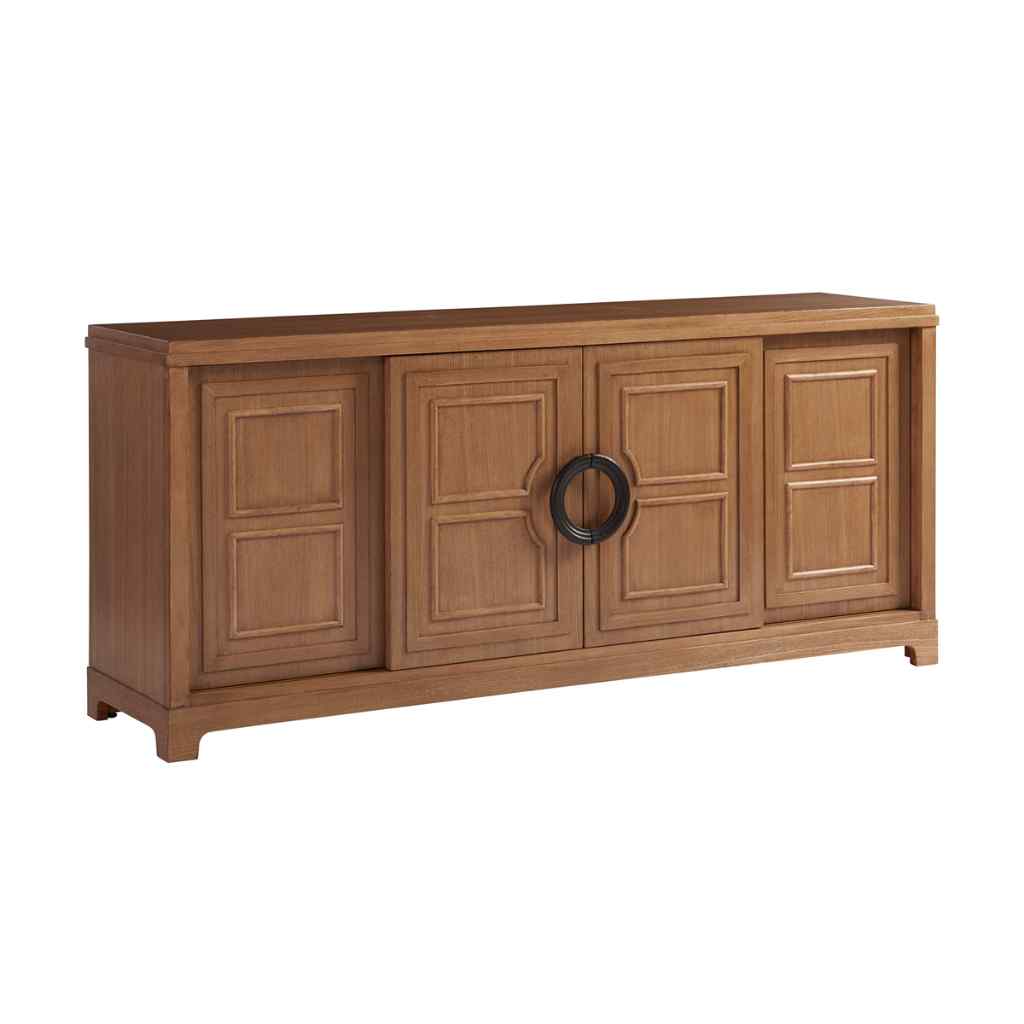 Leeward Media Console - Newport Brown