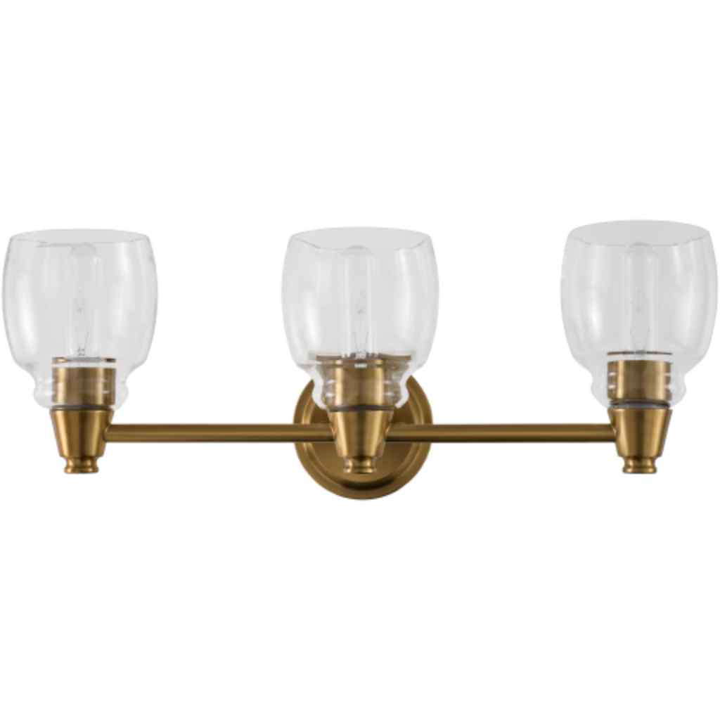 Levene LVN-002 Wall Sconces Gold / 7"L x 24"W x 9"H