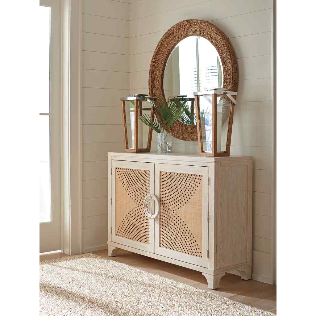 Lido Isle Nailhead Hall Chest - Newport Sailcloth