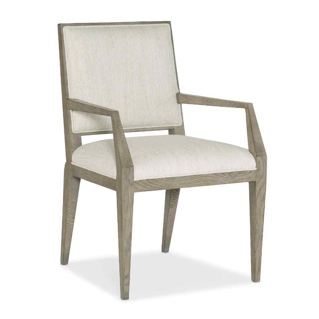 Linville Falls Linn Cove Upholstered Arm Chair Gray