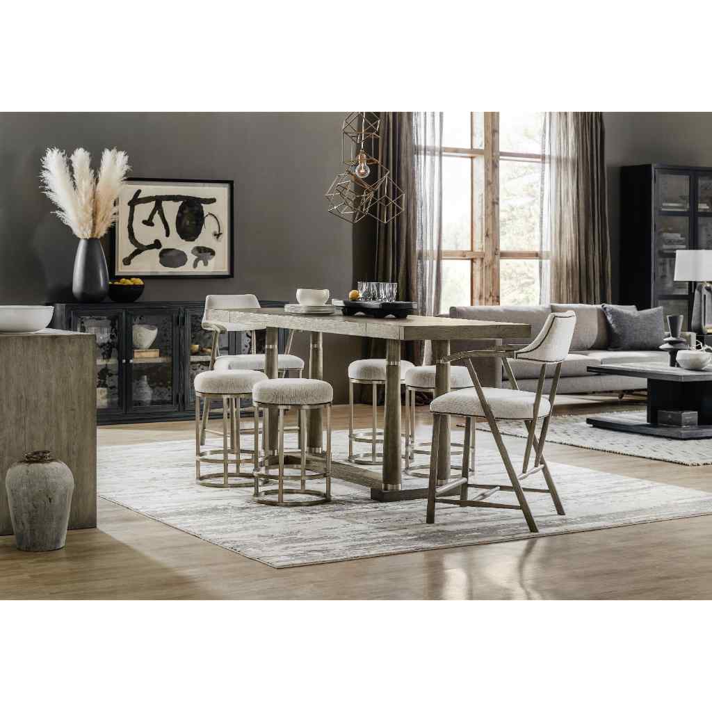 Linville Falls Stack Rock Counter Stool Beige