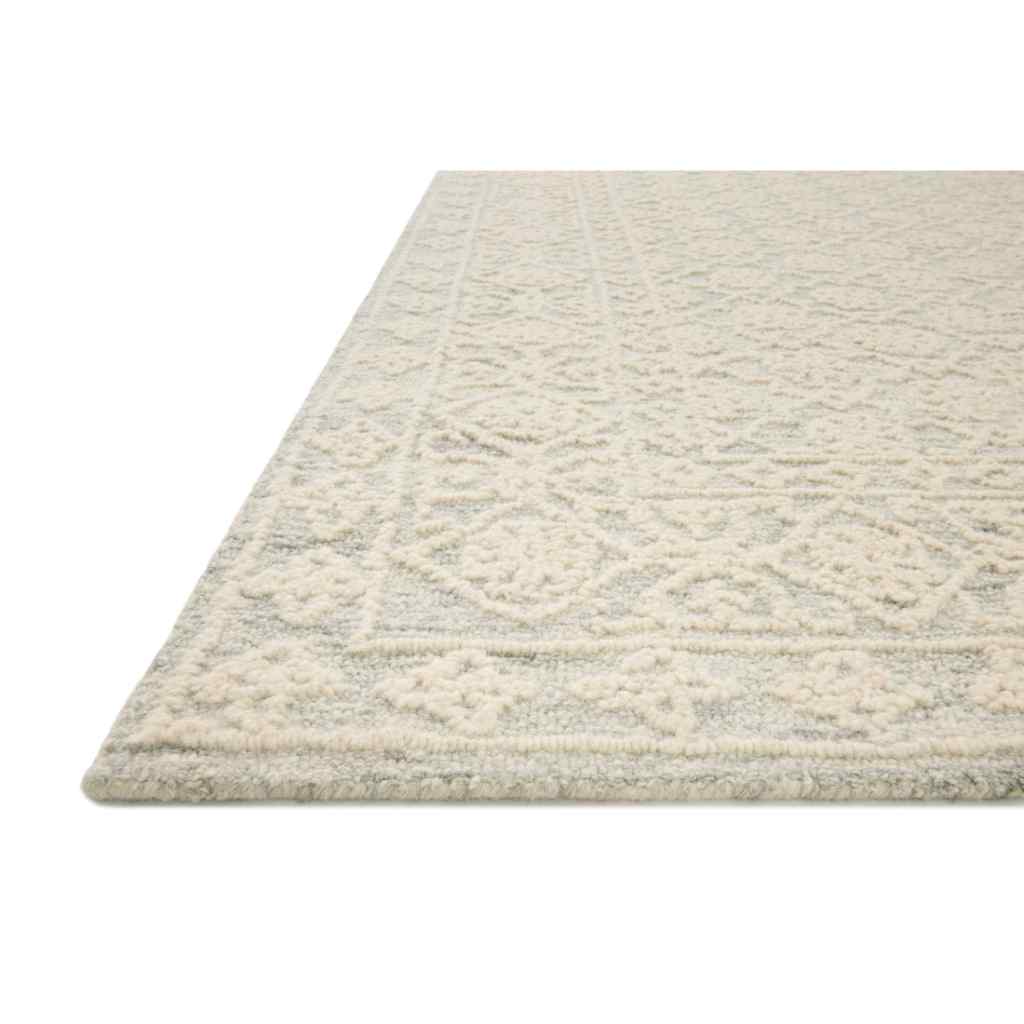 Loloi Cecelia Collection Mist / Ivory Rug CEC-01 Mist / Ivory / 2'-3" x 3'-9"