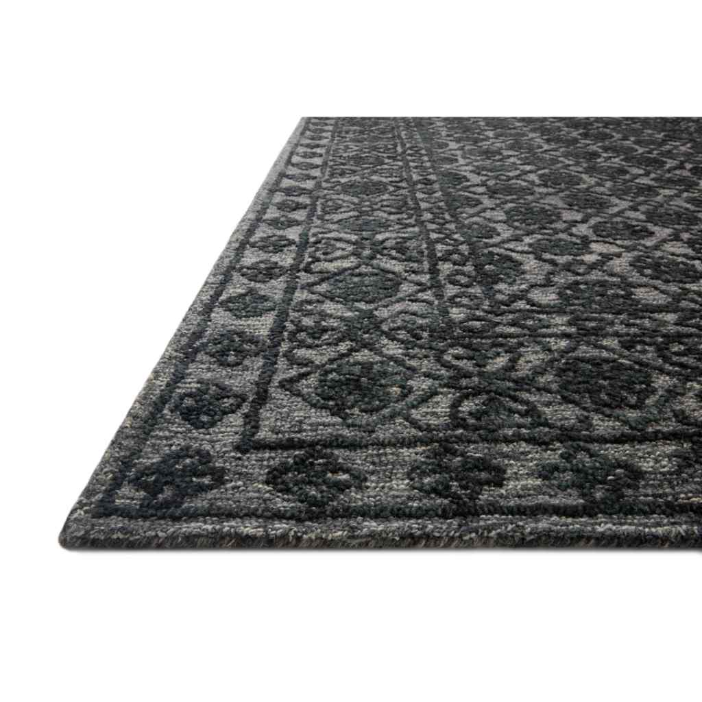 Loloi Cecelia Collection Smoke / Dk. Grey Rug CEC-01 Smoke / Dk. Grey / 2'-3" x 3'-9"