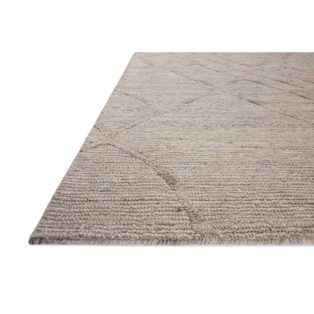 Loloi Cline Collection Stone Rug CLI-01 Stone / 18" x 18" Sample