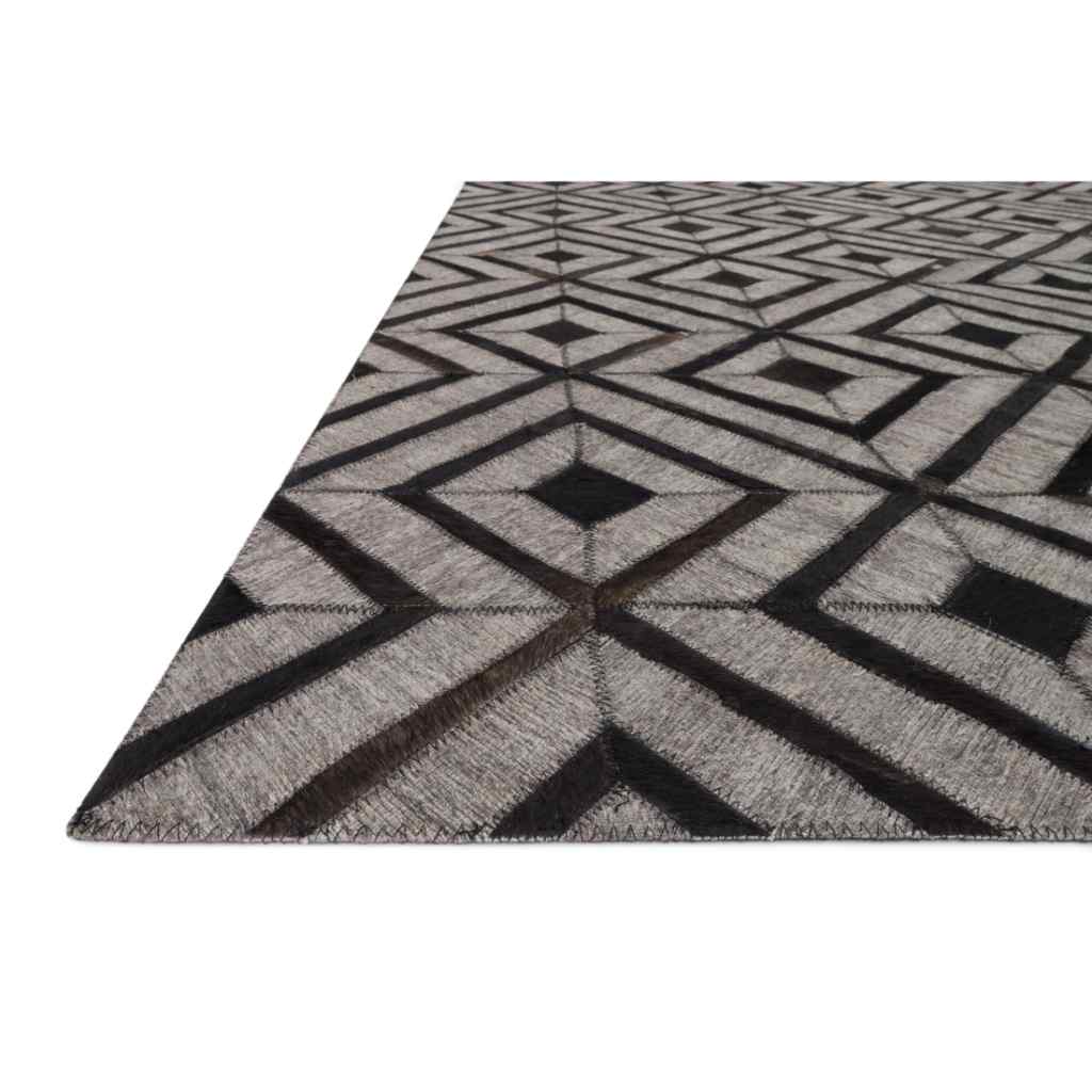 Loloi Dorado Collection Beige / Expresso Rug DB-02 Beige / Expresso / 18" x 18" Sample