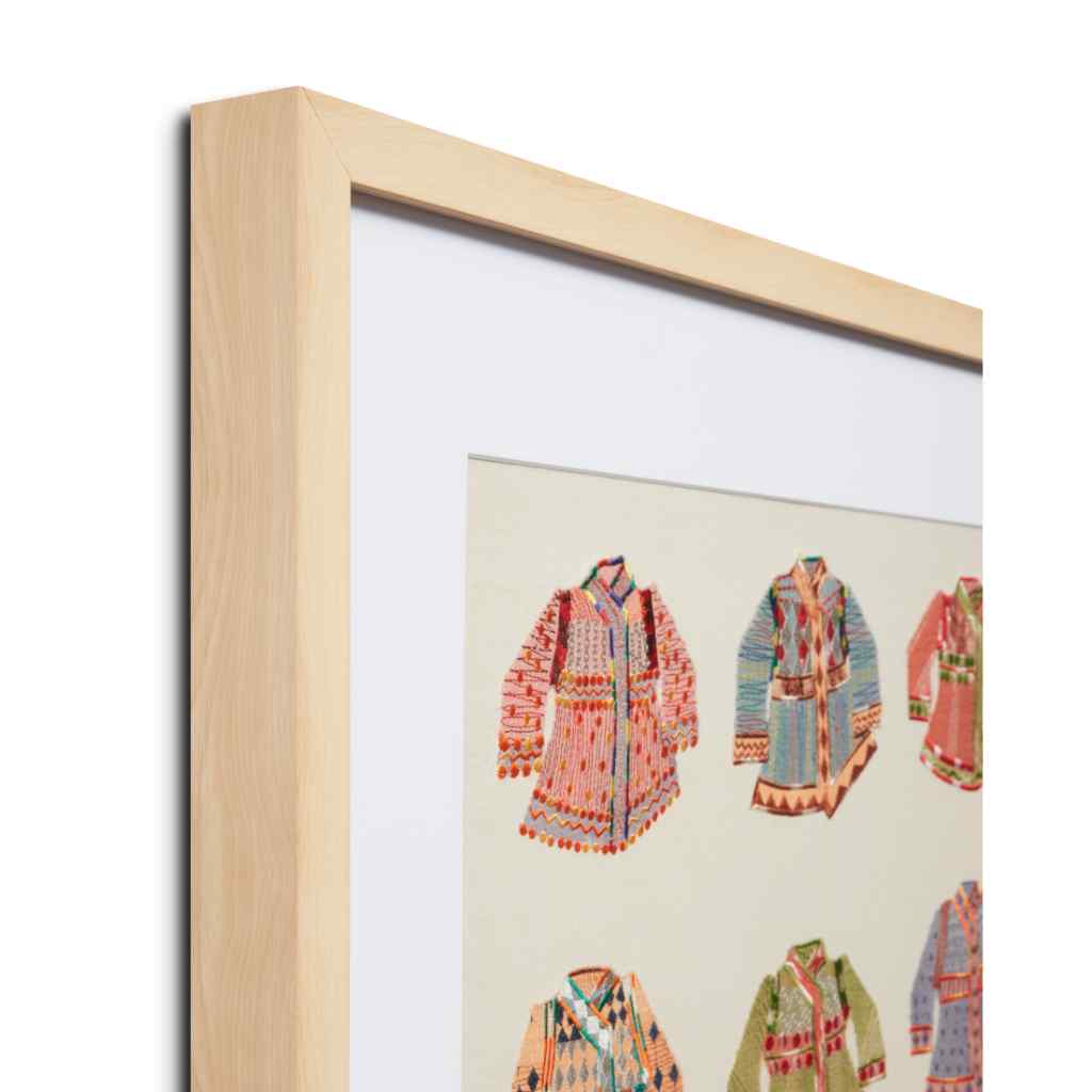 Loloi Frock Coat Collection Natural / Multi Wall Art FROCK Natural / Multi / 2'-5" x 1'-9" Wall Art