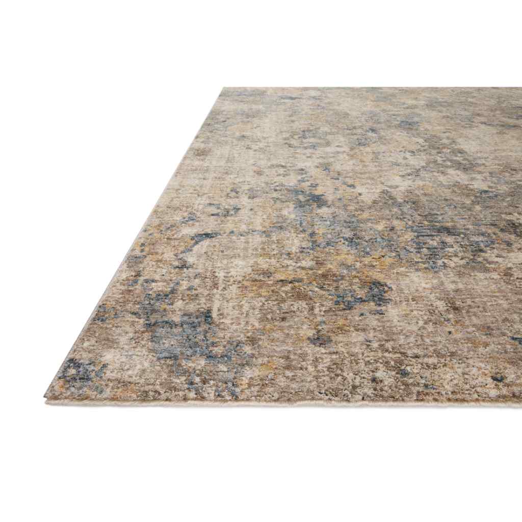 Loloi Gaia Collection Taupe / Denim Rug GAA-03 Taupe / Denim / 18" x 18" Sample