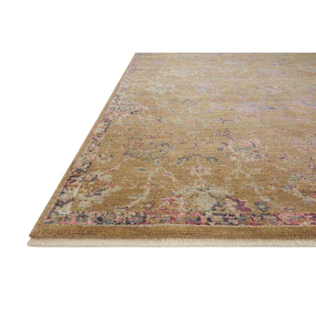 Loloi Giada Collection Gold / Multi Rug GIA-05 Gold / Multi / 18" x 18" Sample