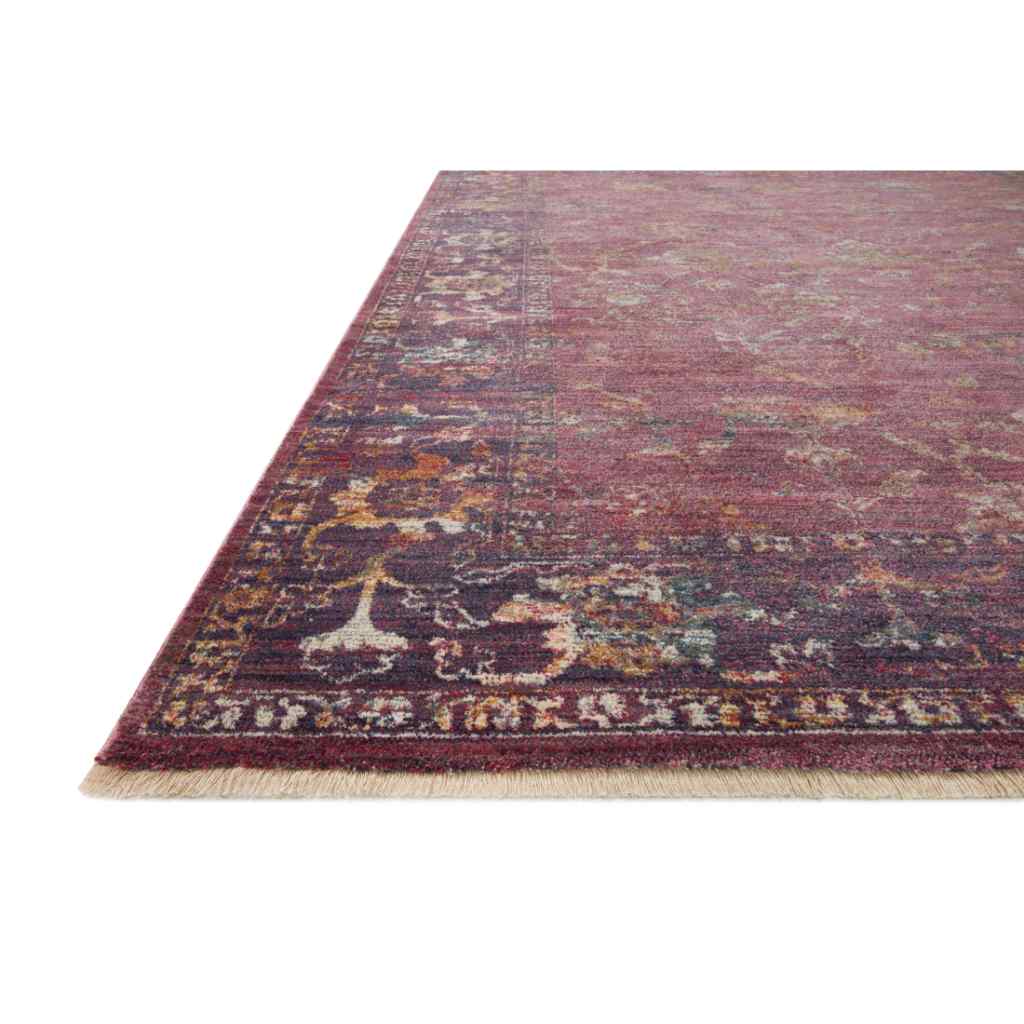 Loloi Giada Collection Grape / Multi Rug GIA-02 Grape / Multi / 18" x 18" Sample