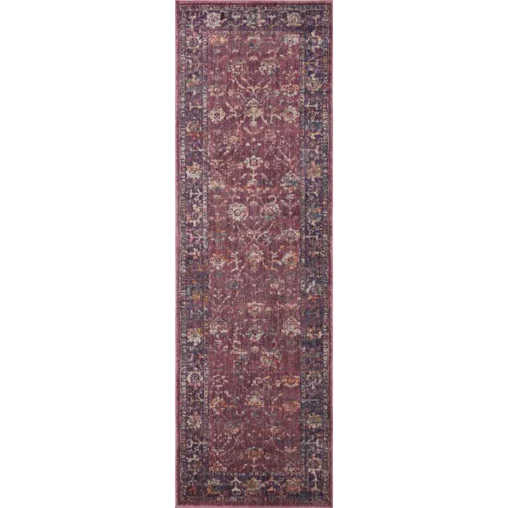 Loloi Giada Collection Grape / Multi Rug GIA-02 Grape / Multi / 2'-7" x 10'-0"