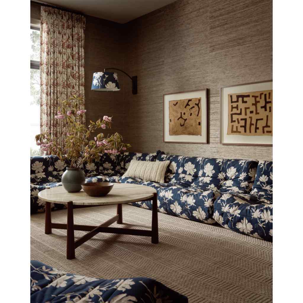 Loloi Hadley Collection Stone Rug HD-03 Stone / 18" x 18" Sample