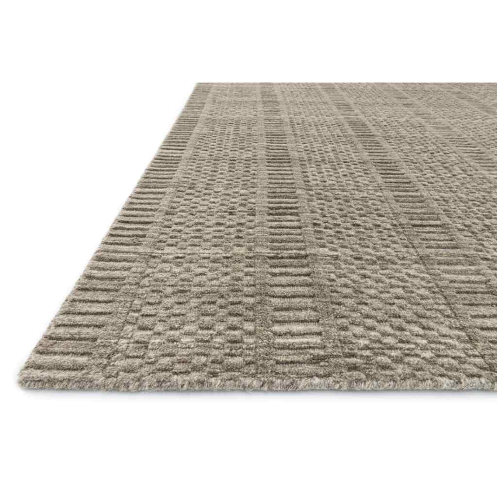 Loloi Hadley Collection Stone Rug HD-03 Stone / 18" x 18" Sample