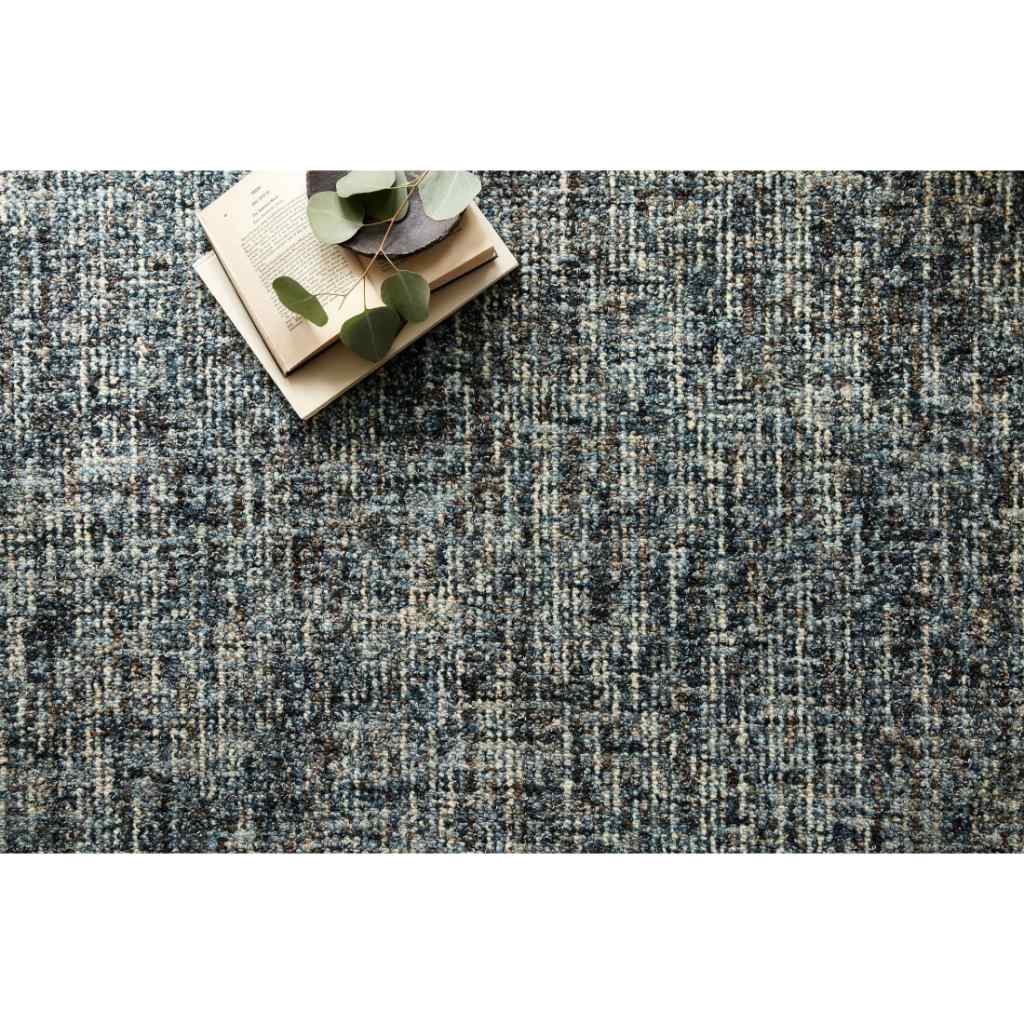 Loloi Harlow Collection Denim / Charcoal Rug HLO-01 Denim / Charcoal / 2'-6" x 7'-6"