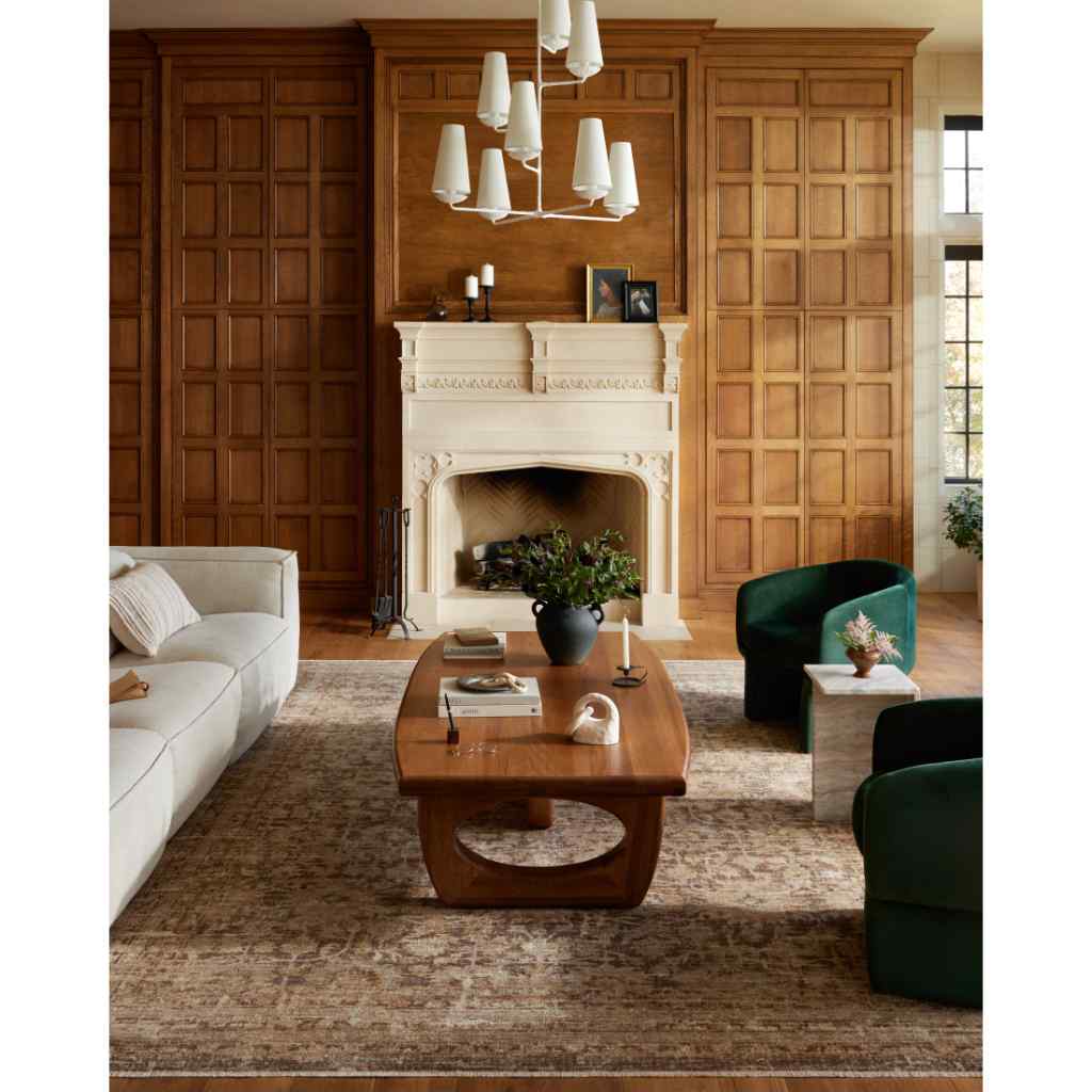Loloi Heritage Collection Bark / Multi Rug HER-02 Bark / Multi / 18" x 18" Sample