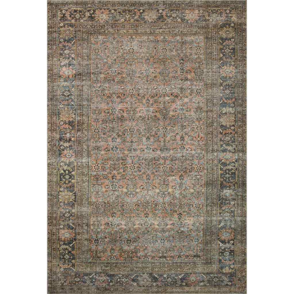 Loloi II Adrian Collection Terracotta / Multi Rug ADR-03 Terracotta / Multi / 8'-6" x 11'-6"