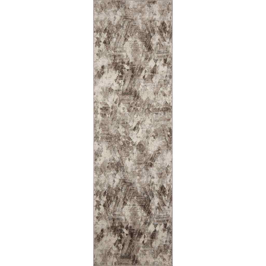 Loloi II Austen Collection Natural / Mocha Rug AUS-03 Natural / Mocha / 2'-4" x 10'