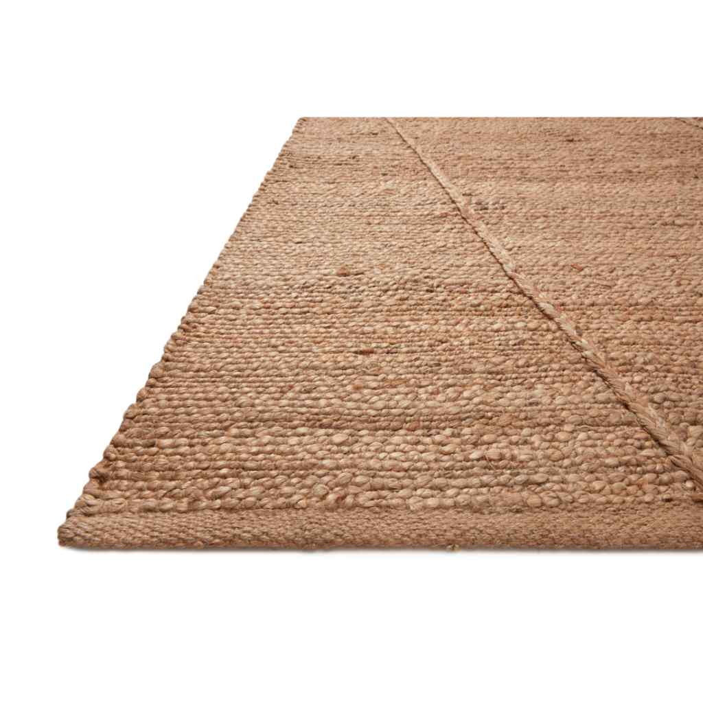 Loloi II Bodhi Collection Natural / Natural Rug BOD-05 Natural / Natural / 18" x 18" Sample