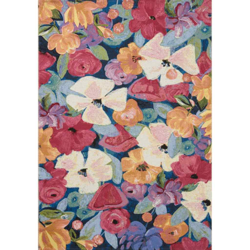 Loloi II Botanical Collection Navy / Multi Rug BOT-02 Navy / Multi / 10'-6" x 13'-9"