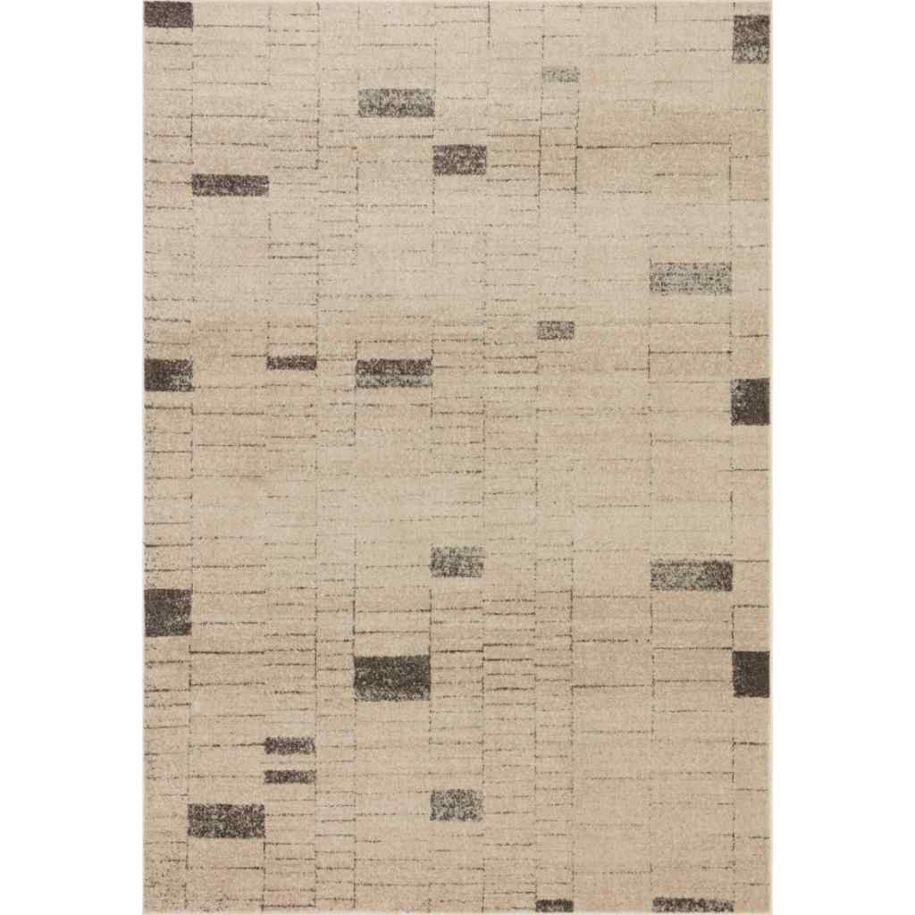 Loloi II Bowery Collection Slate / Taupe Rug BOW-02 Slate / Taupe / 9'-6" x 12'-6"