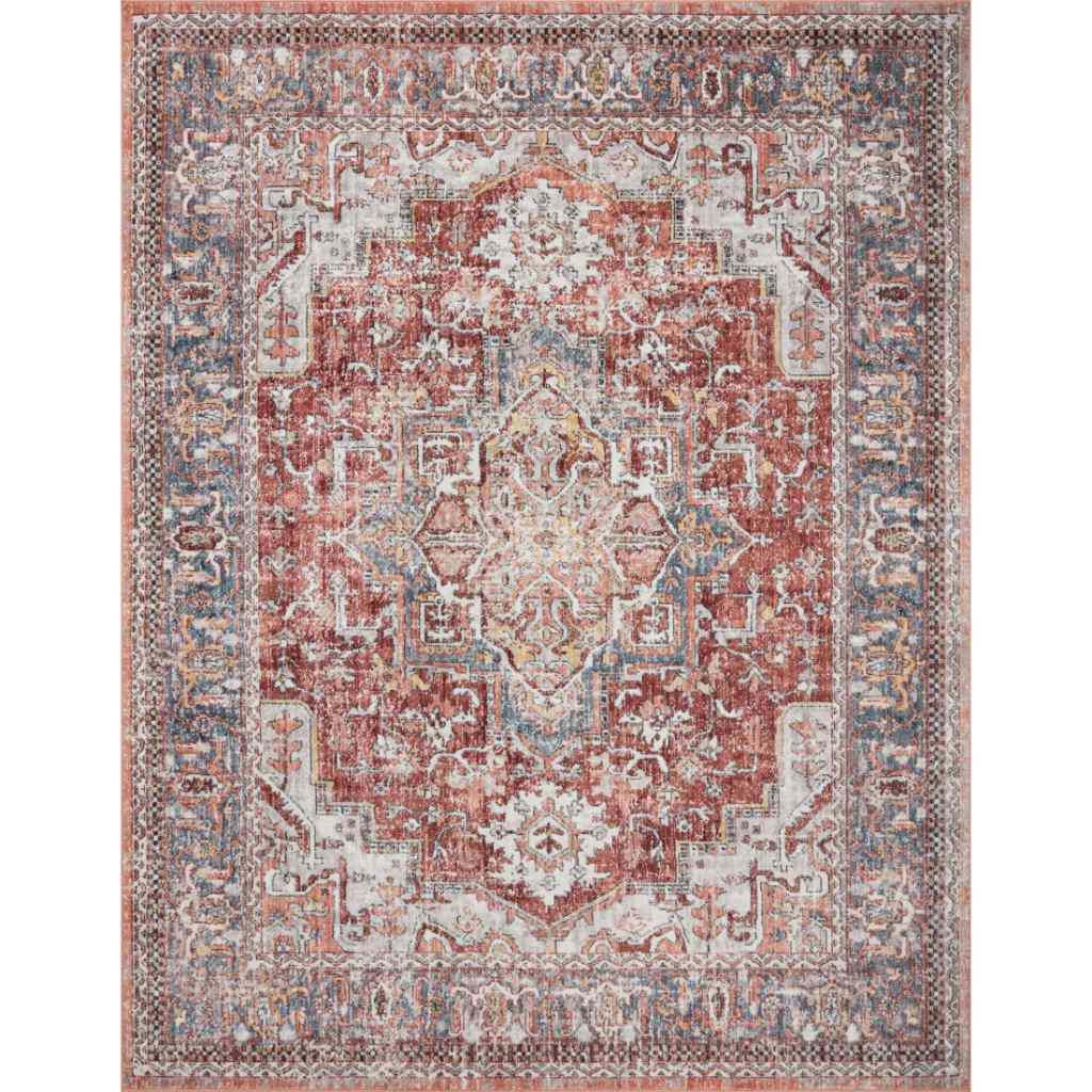 Loloi II Cassandra Collection Rust / Multi Rug CSN-01 Rust / Multi / 9'-3" x 13'