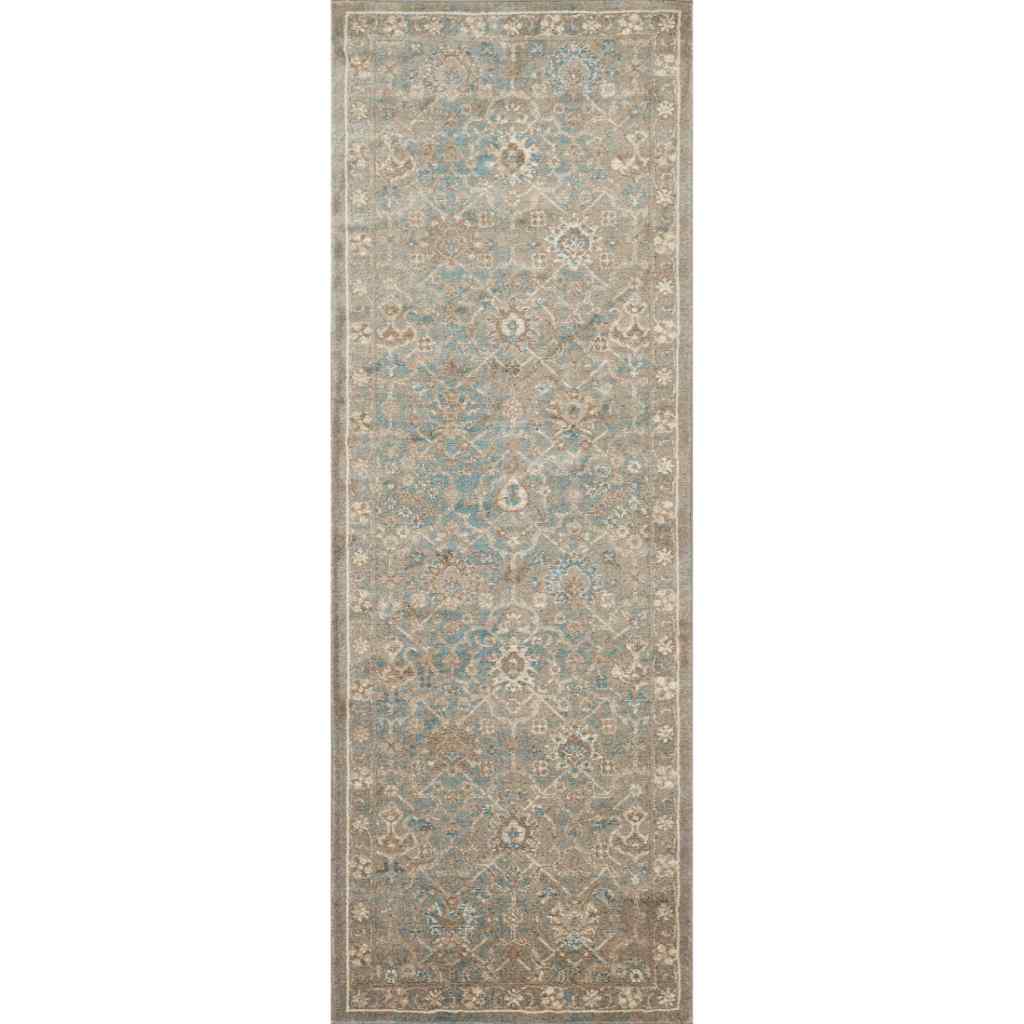 Loloi II Century Collection Bluestone Rug CQ-03 Bluestone / 2'-8" x 10'-6"