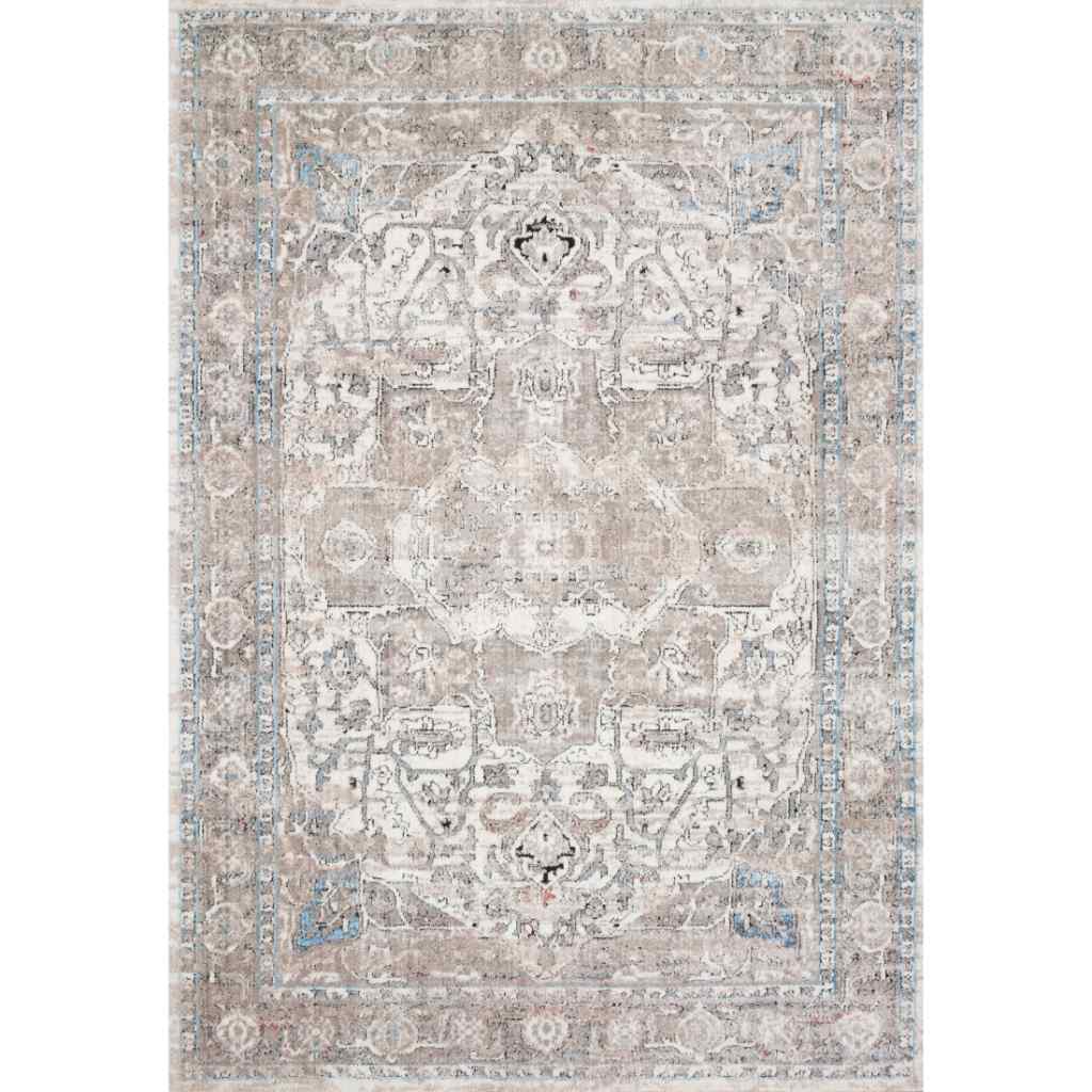 Loloi II Dante Collection Ivory / Stone Rug DN-05 Ivory / Stone / 9'-6" x 13'-3"