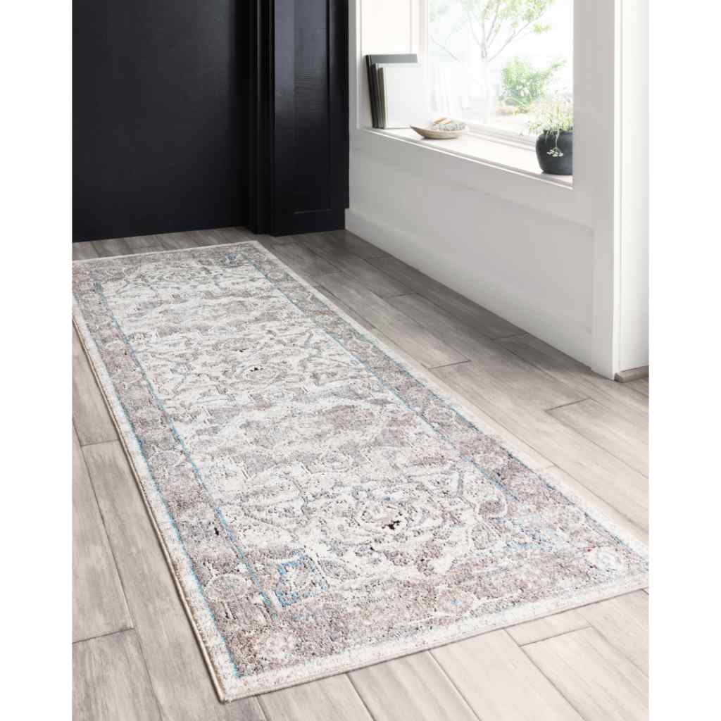 Loloi II Dante Collection Ivory / Stone Rug DN-05 Ivory / Stone / 9'-6" x 13'-3"