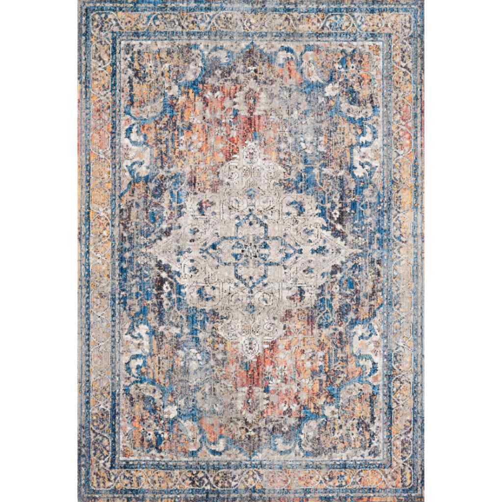 Loloi II Dante Collection Multi / Stone Rug DN-04 Multi / Stone / 9'-6" x 13'-3"