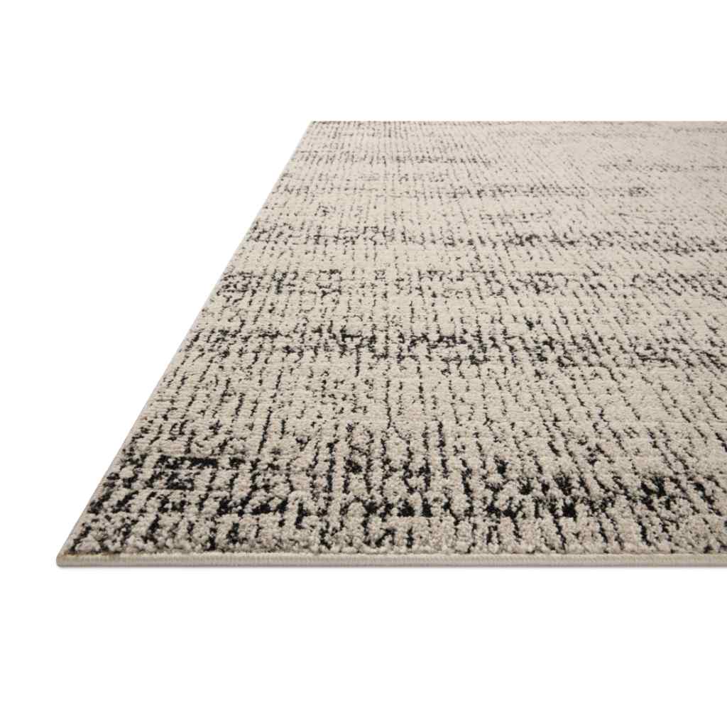 Loloi II Darby Collection Oatmeal / Charcoal Rug DAR-02 Oatmeal / Charcoal / 18" x 18" Sample