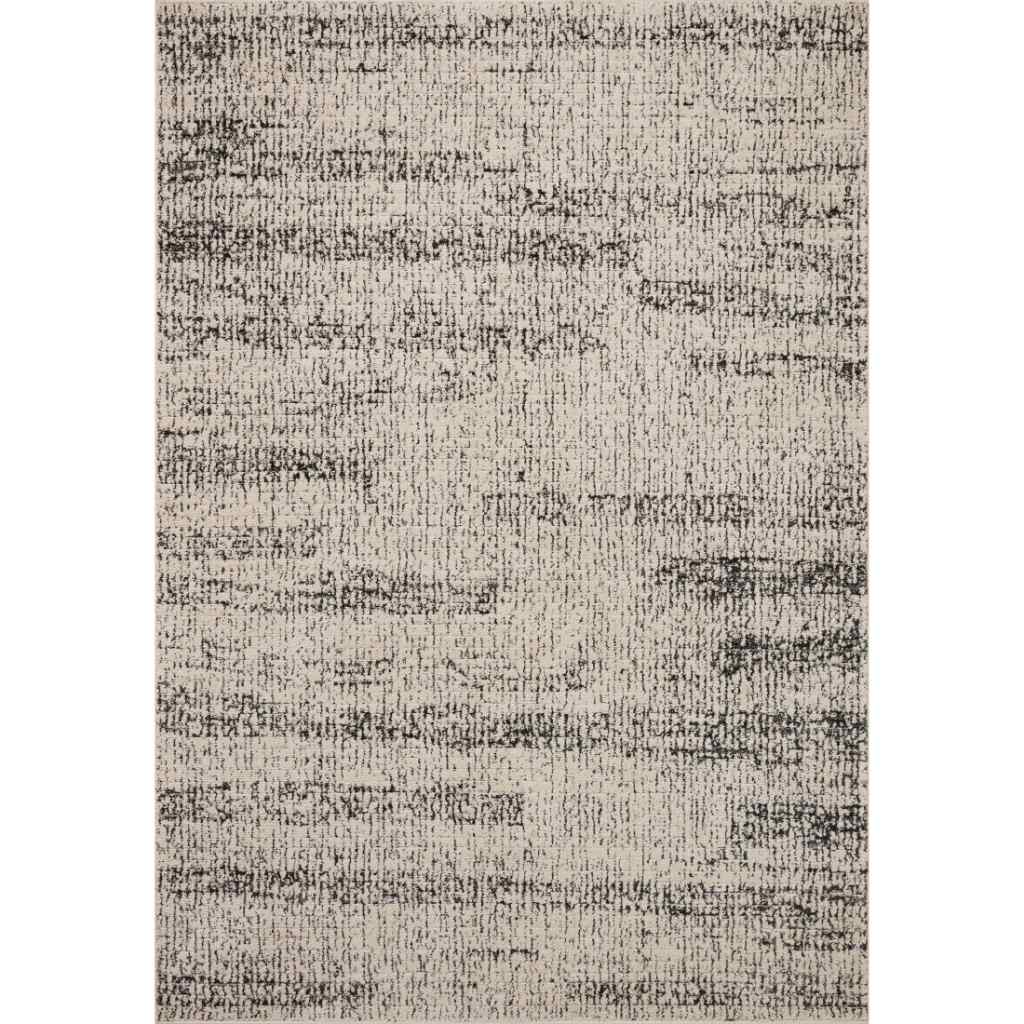 Loloi II Darby Collection Oatmeal / Charcoal Rug DAR-02 Oatmeal / Charcoal / 9'-2" x 13'