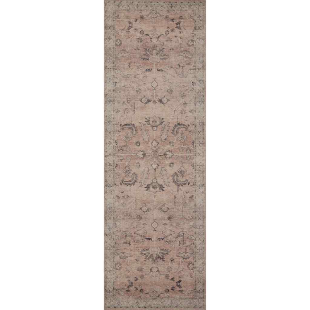 Loloi II Hathaway Collection Blush / Multi Rug HTH-06 Blush / Multi / 2'-6" x 7'-6"