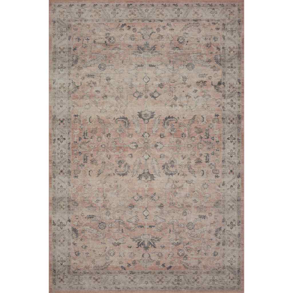 Loloi II Hathaway Collection Blush / Multi Rug HTH-06 Blush / Multi / 7'-6" x 9'-6"