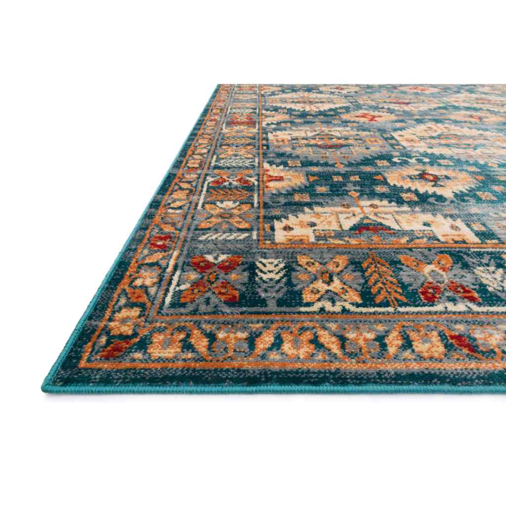 Loloi II Isadora Collection Lagoon / Multi Rug ISA-06 Lagoon / Multi / 2'-0" x 3'-0"