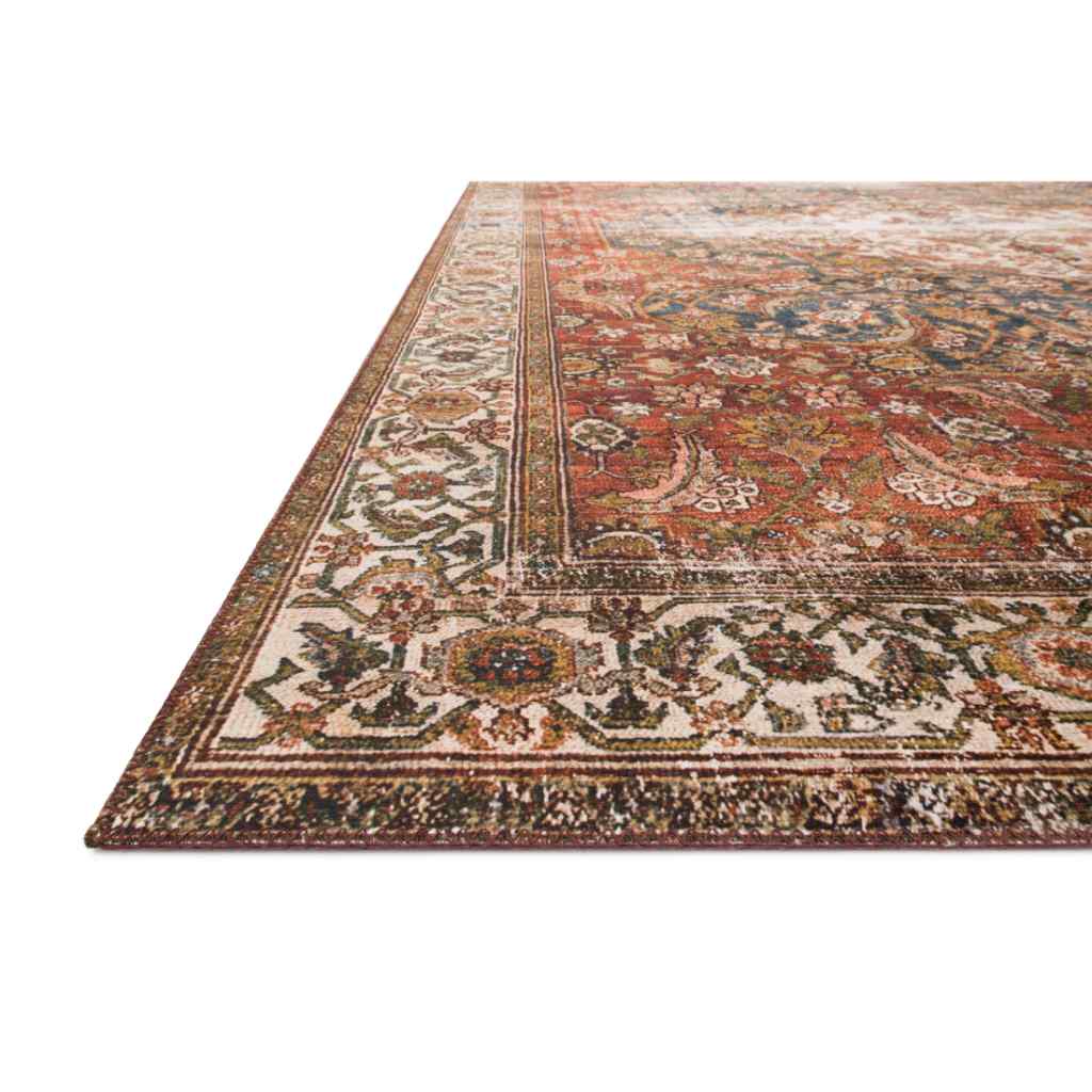 Loloi II Layla Collection Ocean / Multi Rug LAY-05 Ocean / Multi / 18" x 18" Sample