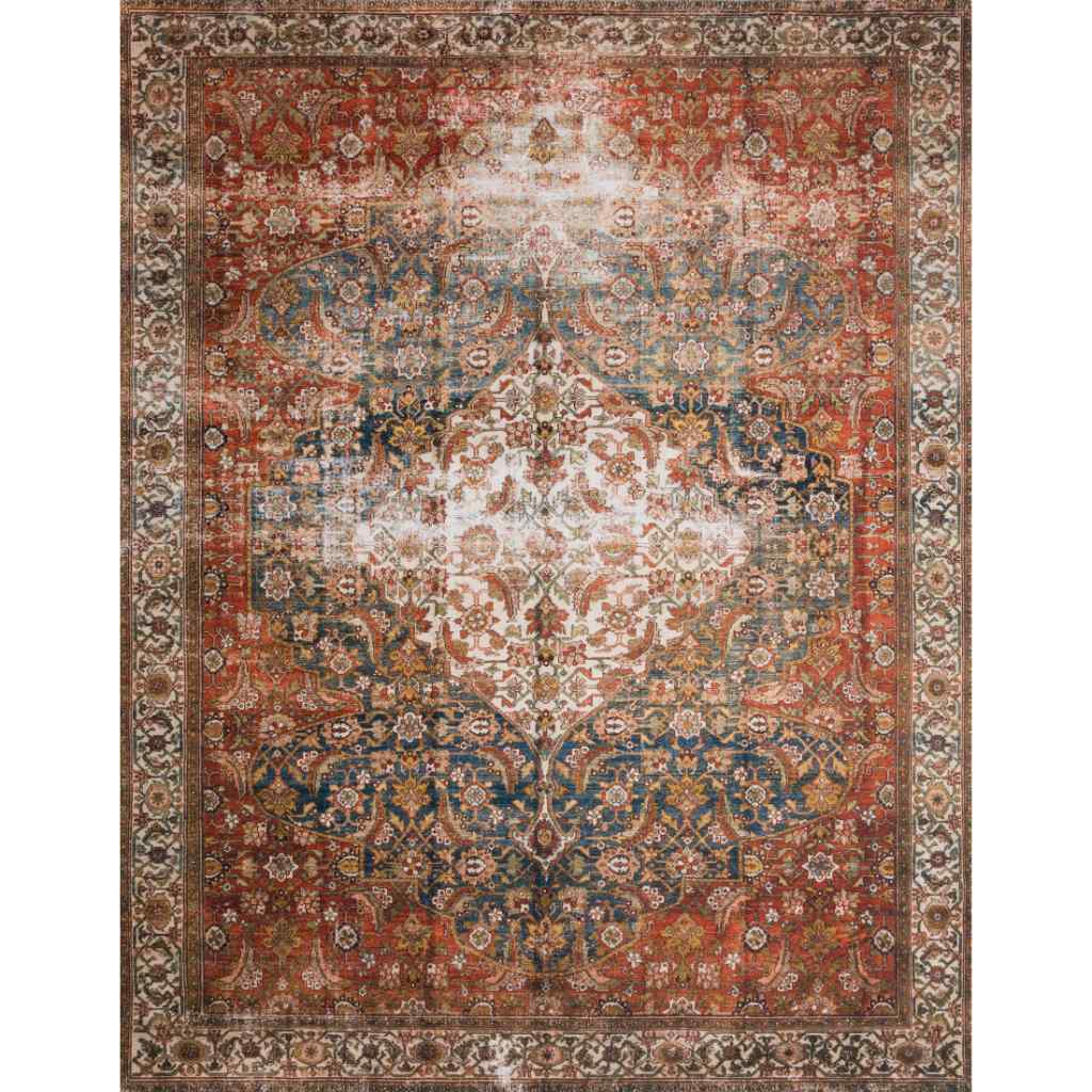 Loloi II Layla Collection Ocean / Multi Rug LAY-05 Ocean / Multi / 9'-0" x 12'-0"