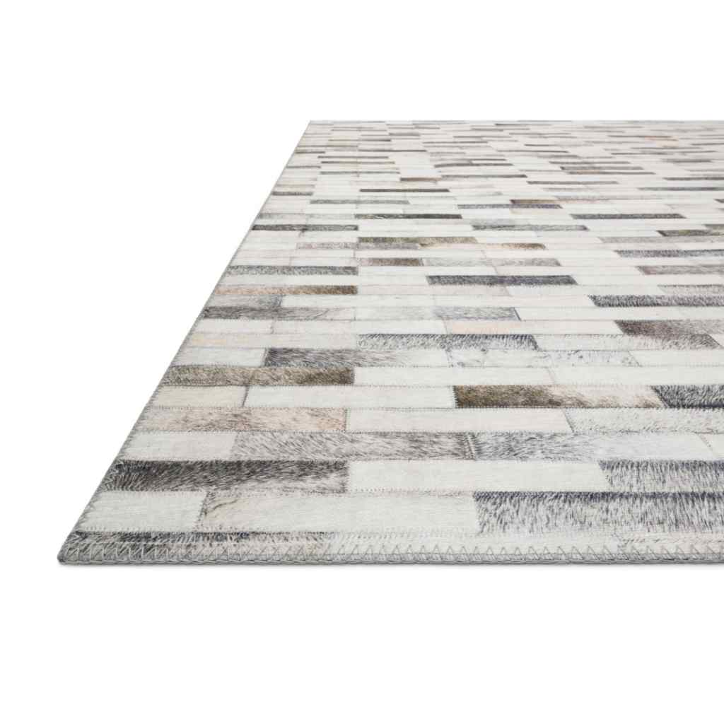 Loloi II Maddox Collection Ivory / Grey Rug MAD-01 Ivory / Grey / 2'-3" x 3'-9"