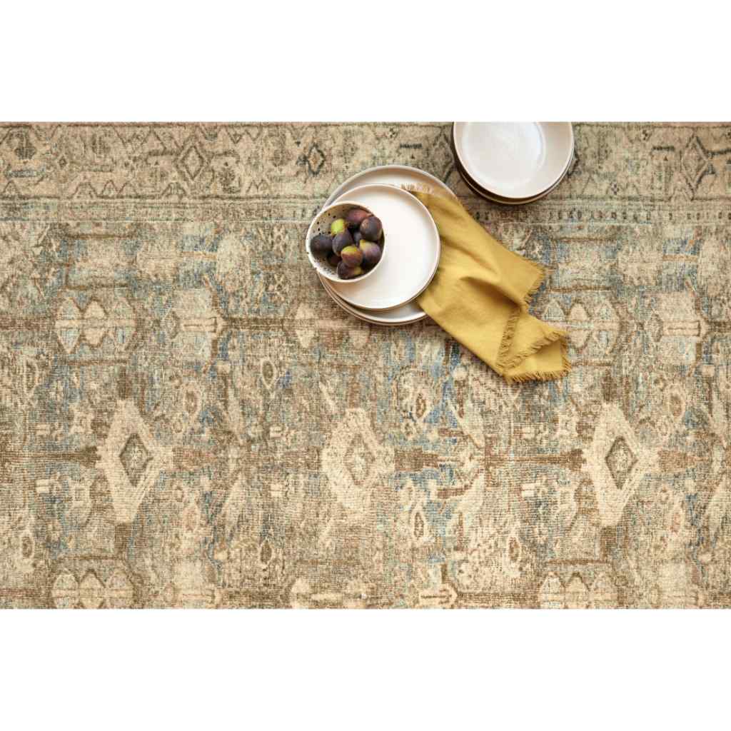 Loloi II Margot Collection Antique / Sage Rug MAT-04 Antique / Sage / 18" x 18" Sample