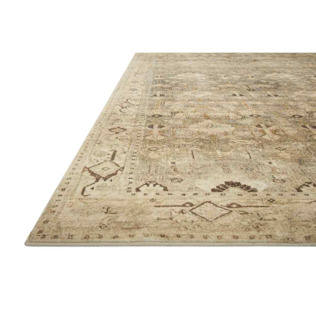 Loloi II Margot Collection Antique / Sage Rug MAT-04 Antique / Sage / 18" x 18" Sample