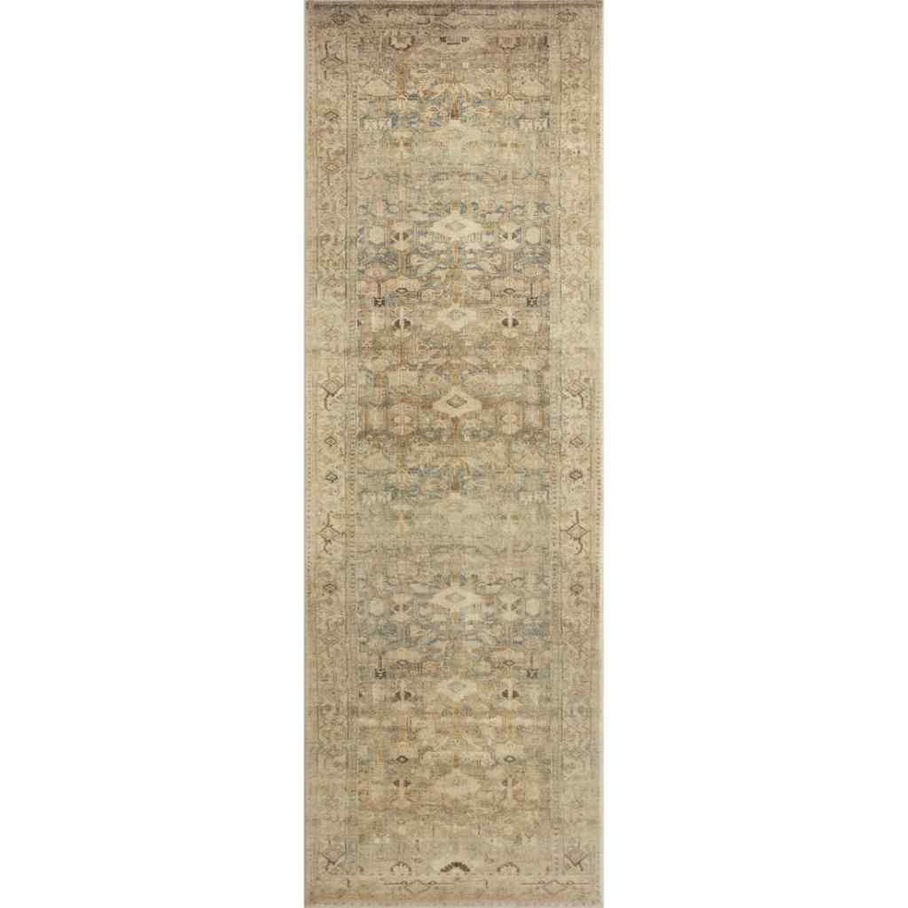 Loloi II Margot Collection Antique / Sage Rug MAT-04 Antique / Sage / 2'-6" x 7'-6"