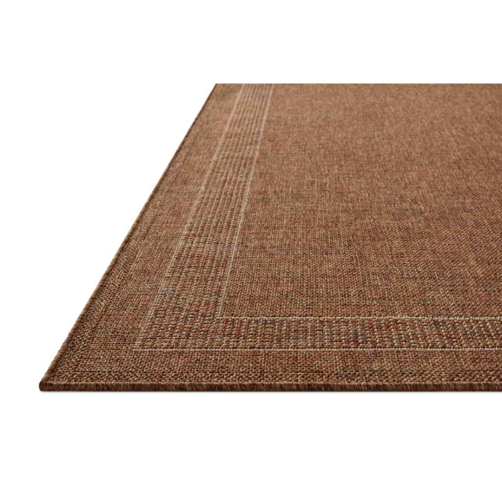 Loloi II Merrick Collection Cinnamon / Multi Rug MER-07 Cinnamon / Multi / 18" x 18" Sample