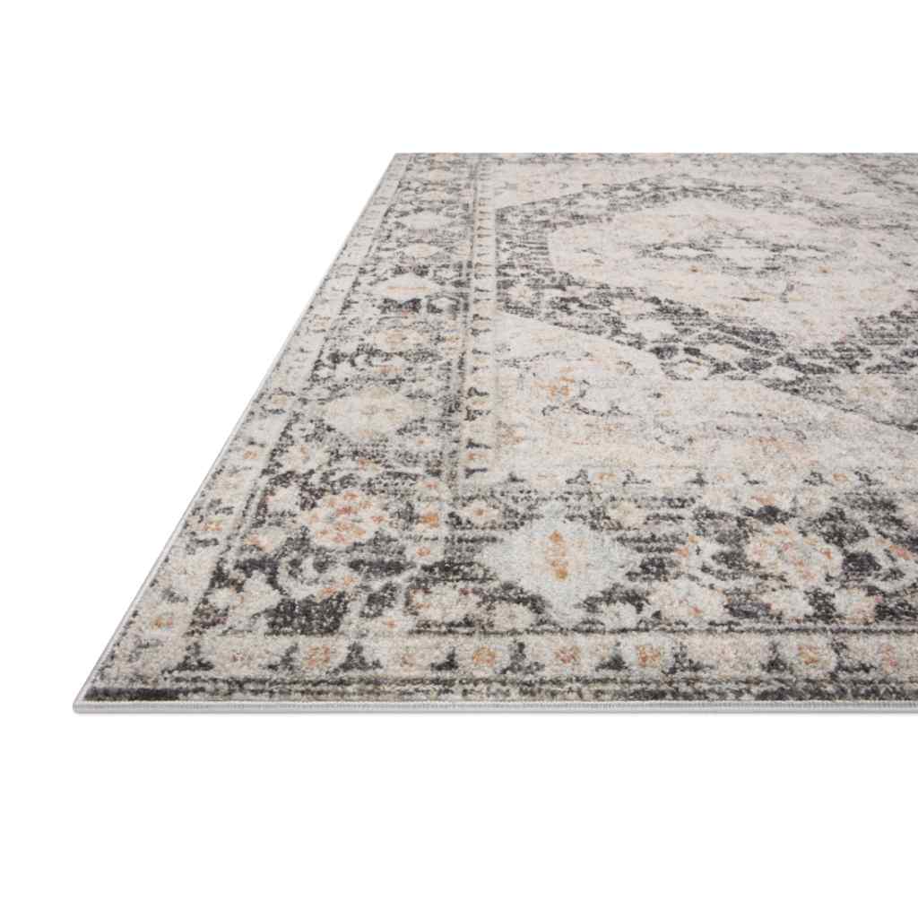 Loloi II Monroe Collection Charcoal / Multi Rug MON-01 Charcoal / Multi / 18" x 18" Sample
