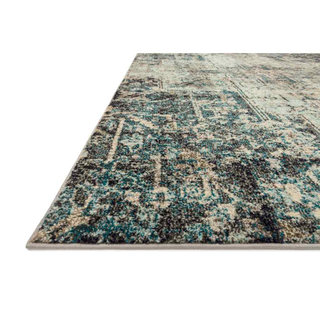 Loloi II Nadia Collection Smoke / Slate Rug NN-07 Smoke / Slate / 2'-2" x 8'