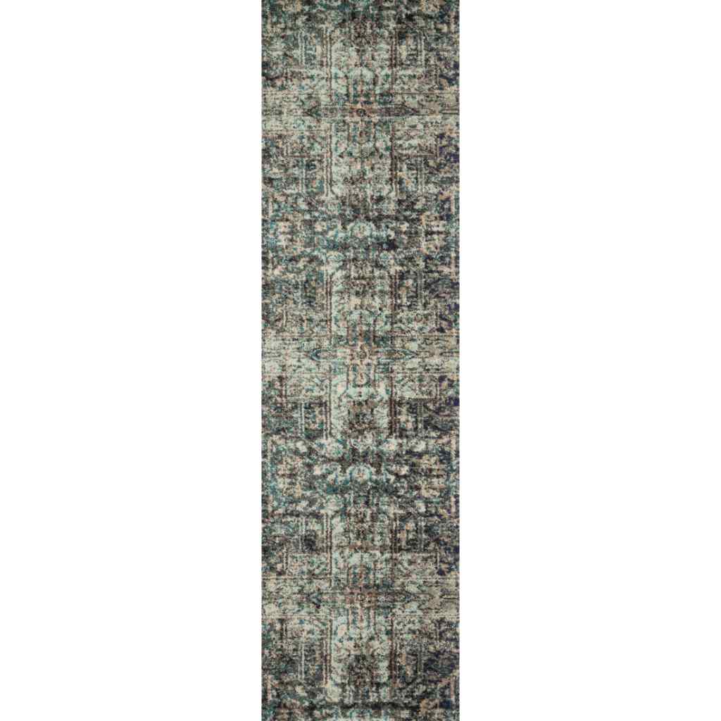 Loloi II Nadia Collection Smoke / Slate Rug NN-07 Smoke / Slate / 2'-2" x 12'