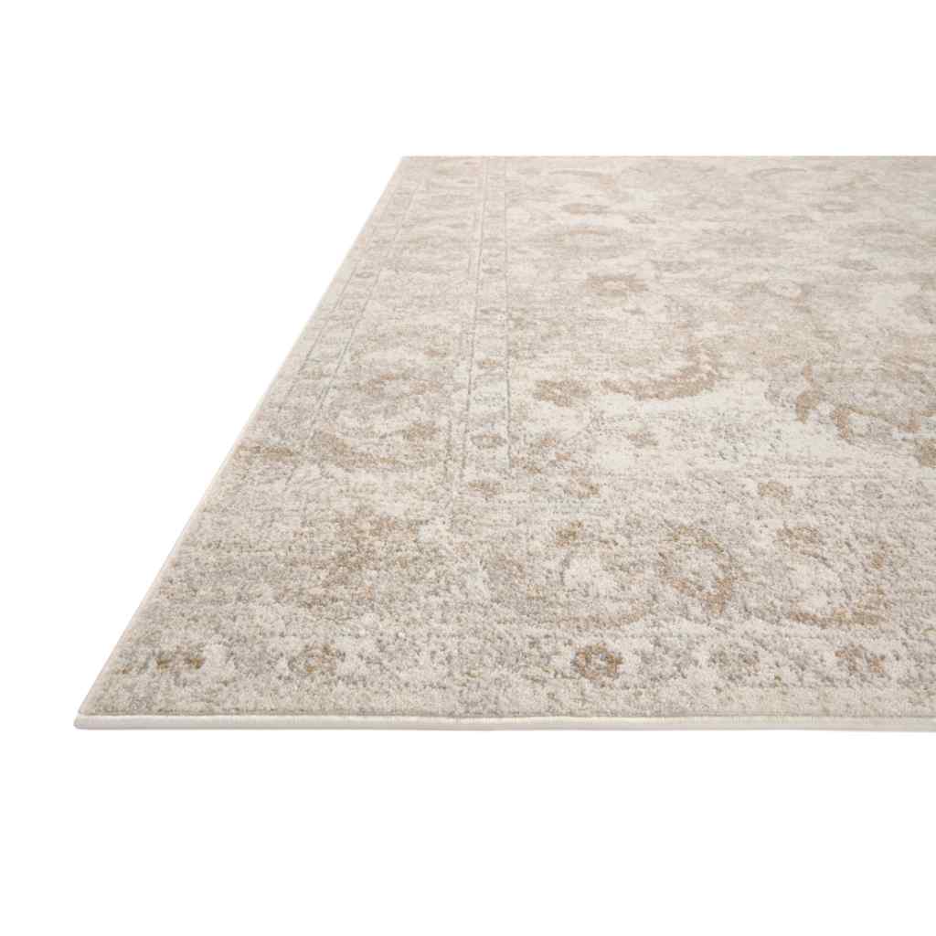 Loloi II Odette Collection Ivory / Beige Rug ODT-03 Ivory / Beige / 18" x 18" Sample